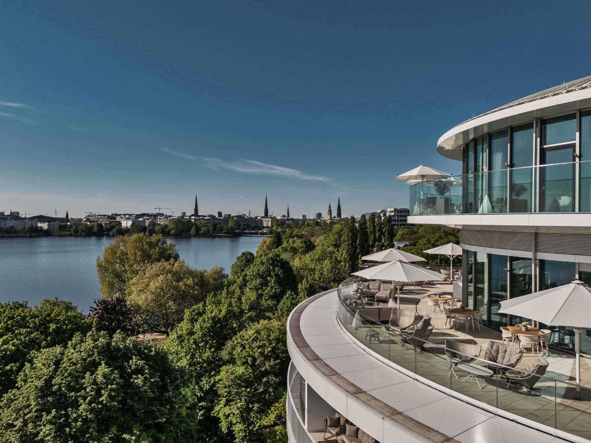 The Fontenay Hamburg Zewnętrze zdjęcie The River Terrace
